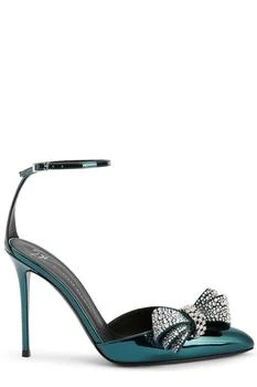 Giuseppe Zanotti | Giuseppe Zanotti Mahrtina Bow-Embellished Pumps