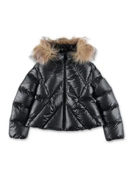Moncler | Moncler Enfant Domas Shearling-Trimmed Hooded Down Jacket