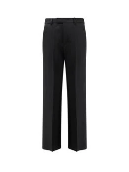 Valentino | Valentino Logo Plaque Straight Leg Pants