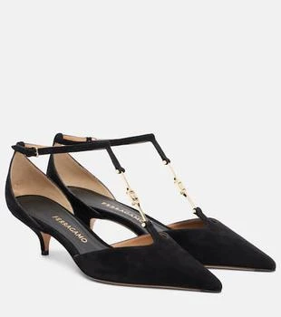 Salvatore Ferragamo | Traci 40 suede pumps