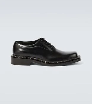Valentino | Rockstud leather Oxford shoes