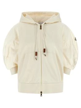 Moncler | Moncler Puff-Sleeved Zip-Up Hoodie