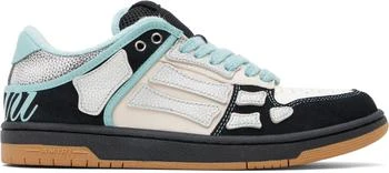 AMIRI | Black & Blue XL Skel Top Low Sneakers