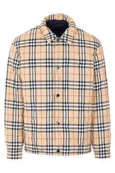 Burberry | Burberry Checked Quilted Reversible Jacket