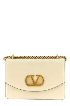 Valentino | Valentino Vain Logo Plaque Shoulder Bag