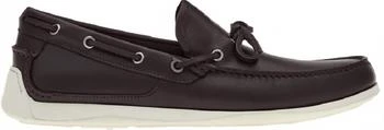Salvatore Ferragamo | Men's Leather Boat Shoes In Purple