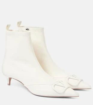 Valentino | VLogo Signature 40 leather ankle boots