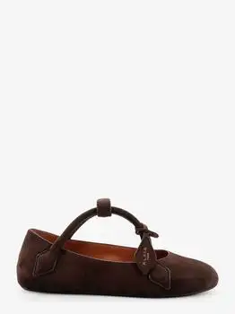 Alaia | Le Teckel Suede Ballet Flats
