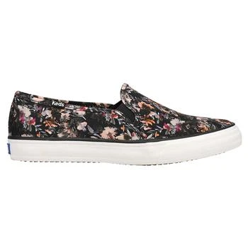 Double Decker Floral Print Slip On Sneakers