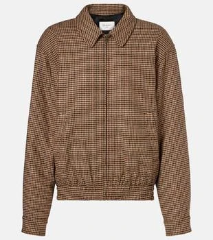 Yves Saint Laurent | Houndstooth padded jacket
