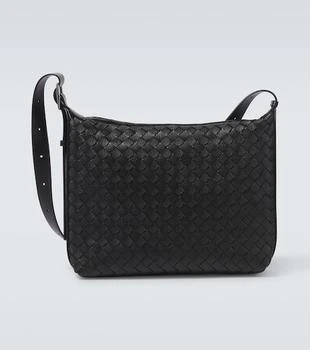 Bottega Veneta | Traveler Small Intreccio leather shoulder bag