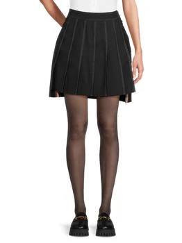 Thom Browne | ​Dropped Back Pleated Miniskirt