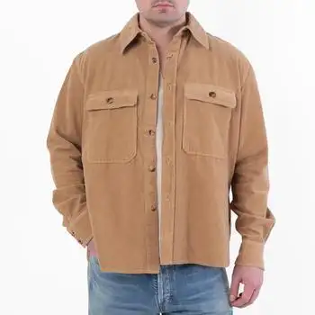 Yves Saint Laurent | Corduroy Long-Sleeved Overshirt