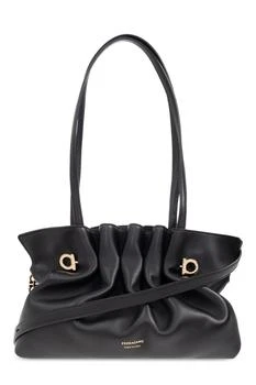 Salvatore Ferragamo | Ferragamo Small Gather Detailed Soft Bag