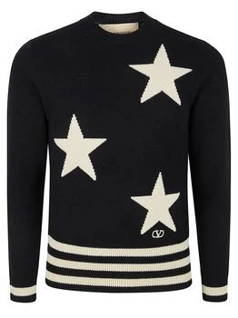 Valentino | Valentino	Star Patterned Crewneck Jumper