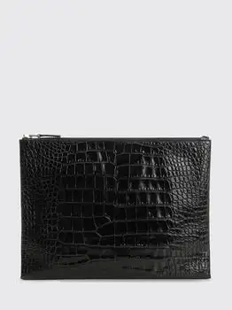 Tom Ford | Crocodile Print Leather Pouch Tom Ford