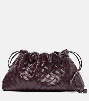 Bottega Veneta | Notte Intrecciato Small leather pouch