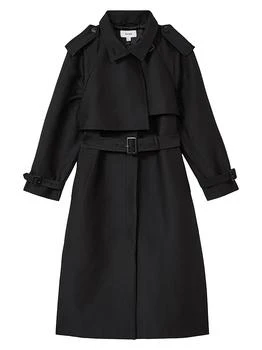 August Belted Trench Coat