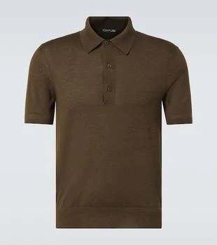 Tom Ford | Cashmere and silk polo shirt