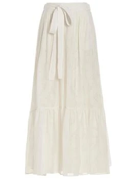 ETRO | Etro Paisley Print Bow Detailed Long Skirt