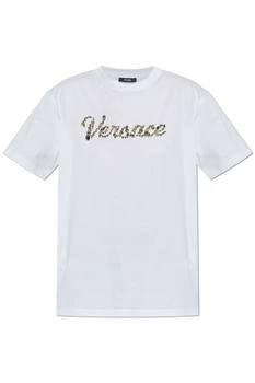 Versace | Versace Logo-Embellished Crewneck T-Shirt