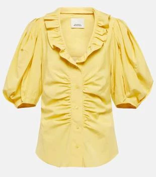 Isabel Marant | Catalia silk and cotton blouse