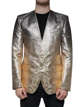 Dolce & Gabbana | Jacquard Single Breasted Dress Men's Blazer