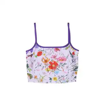 Gucci | Gucci Floral Print Cropped Singlet