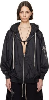 Rick Owens | Black Champion Edition Jumbo Jason
s Hoodie