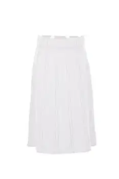 Jil Sander | Jil Sander High Waist Pleated Midi Skirt