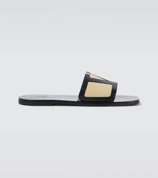 Valentino | VLogo leather slides