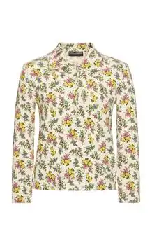 Dolce & Gabbana | Dolce & Gabbana Floral-Print Knitted Cardigan - Moda Operandi