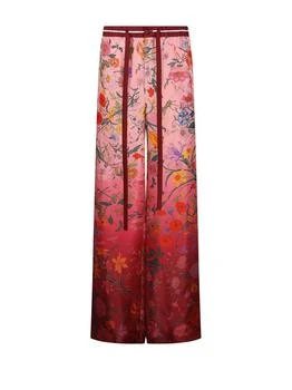 Gucci | Gucci Floral Detailed Gradient Drawstring Pants