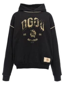 Dolce & Gabbana | Dolce & Gabbana Logo Printed Oversize Hoodie