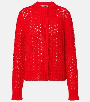 Jil Sander | Open-knit wool cardigan