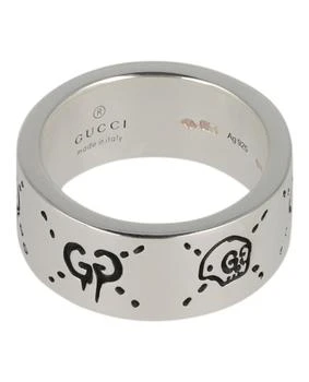 Gucci Sterling Silver Ghost Ring 9MM