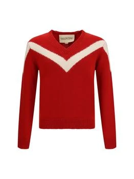 Valentino | Valentino V-Neck Long-Sleeved Jumper