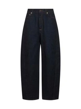 GIVENCHY | Blue cotton denim coccon jeans | Women | 28