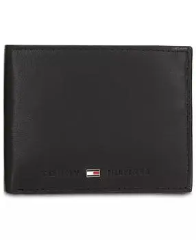 Tommy Hilfiger Men's Brax Leather RFID Traveler Wallet