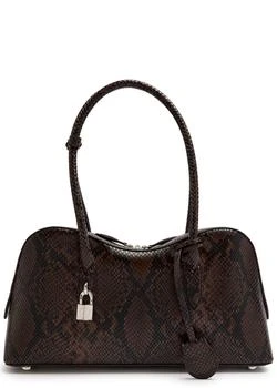 Stella McCartney | Stella Ryder medium snake-effect faux leather shoulder bag