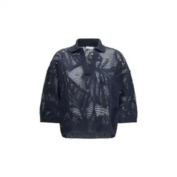 Brunello Cucinelli | Linen Polo Women's Shirt