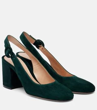 Gianvito Rossi | Suede slingback pumps