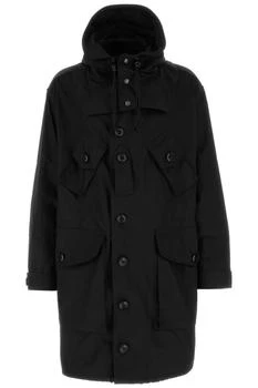 MAISON MARGIELA | Maison Margiela Long Sleeved Hooded Coat