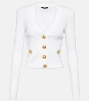 Balmain | Ribbed-knit cardigan