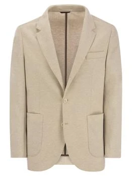 Brunello Cucinelli | Brunello Cucinelli Single Breasted Jersey Blazer