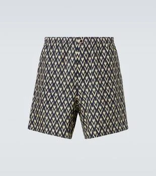 Valentino | Toute La V linen Bermuda shorts