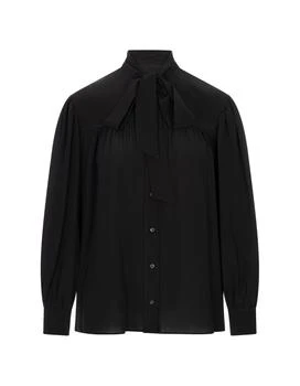 Chloé | Chloé Tied-Neck Long-Sleeve Shirt