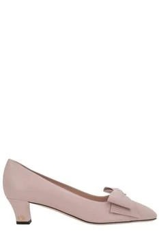 Valentino | Valentino Bowow Round Toe Pumps
