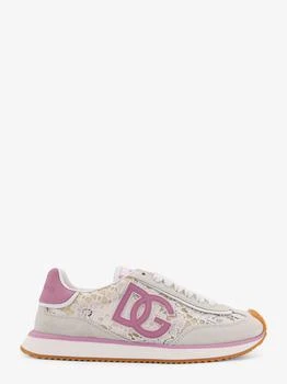 Dolce & Gabbana | Low-top lace sneakers with suede inserts