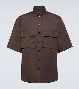 Dolce
Gabbana | Cotton and silk poplin shirt
